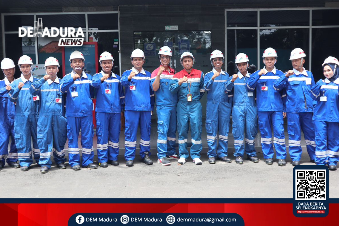 Menyingkap Perjalanan BBM Sebelum Sampai ke SPBU, DEM Madura Kunjungi Fuel Terminal Pertamina Camplong